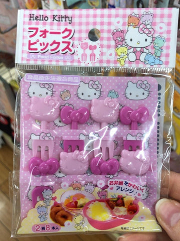 Daiso Hello Kitty food picks (8pcs)